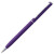 Ручка шариковая Hotel Chrome, ver.2, матовая голубая фиолетовый
