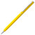 Ручка шариковая Hotel Chrome, ver.2, матовая голубая желтый