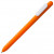 Ручка шариковая Swiper, черная с белым белый, оранжевый