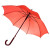 Зонт-трость Standard, белый с серебристым внутри красный