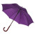 Зонт-трость Standard, белый с серебристым внутри фиолетовый