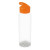Бутылка для воды «Plain 2» прозрачный/оранжевый