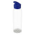 Бутылка для воды «Plain 2» прозрачный/синий