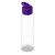 Бутылка для воды «Plain 2» прозрачный/фиолетовый
