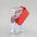 Бутылка для воды JUICY DRINK BOX, красный прозрачный, красный OA-842047
