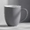 Кружка с покрытием soft-touch “Tulip Gum”, средне-серый NEW Cool gray 7C OA-870727