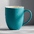 Кружка с покрытием soft-touch “Tulip Gum”, бирюзовый 320C OA-870752